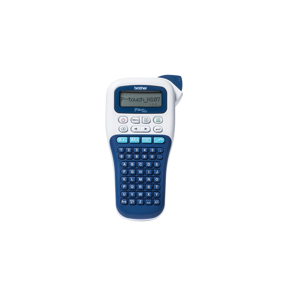 Brother PT-H107B stampante per etichette (CD) Trasferimento termico 180 x 180 DPI 20 mm/s TZe ABC