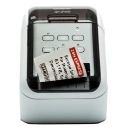 Brother QL-810W stampante per etichette (CD) Termica diretta A colori 300 x 600 DPI 176 mm/s Con cavo e senza cavo DK Wi-Fi
