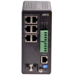 Axis 01633-001 switch di rete Gestito Gigabit Ethernet (10/100/1000) Supporto Power over Ethernet (PoE) Nero