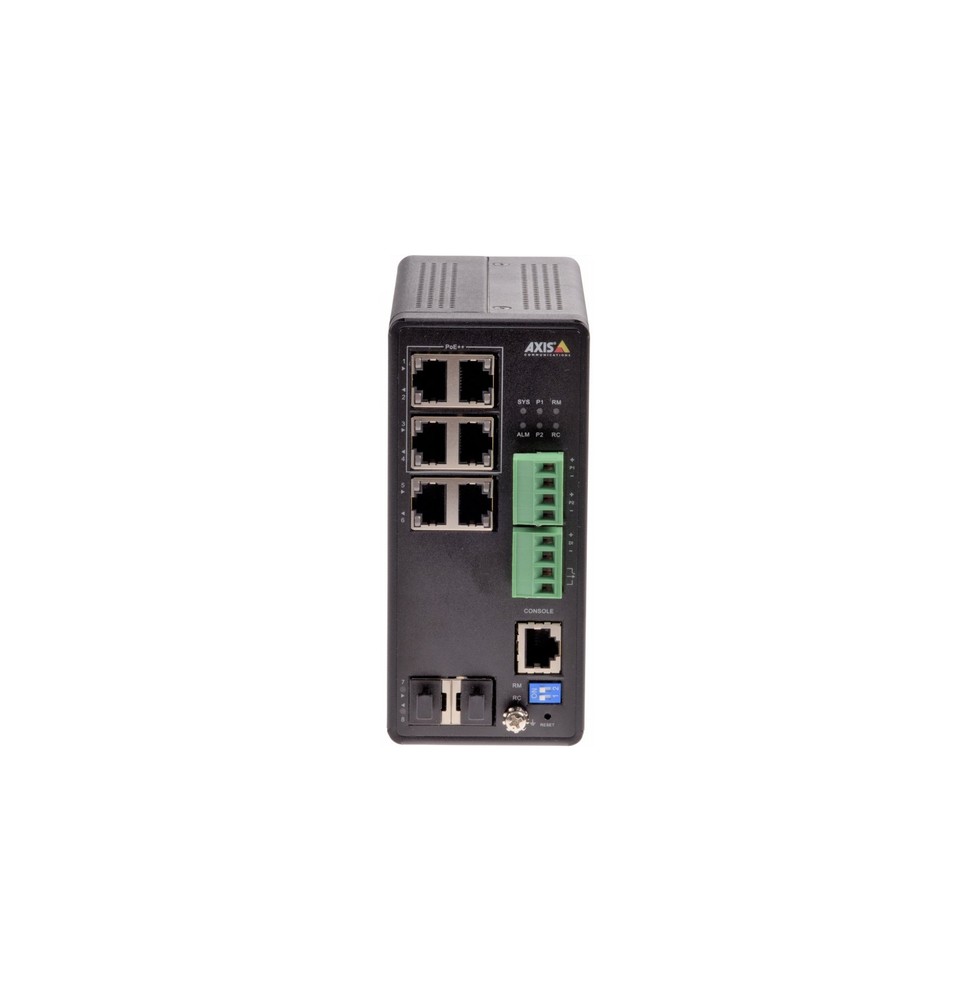 Axis 01633-001 switch di rete Gestito Gigabit Ethernet (10/100/1000) Supporto Power over Ethernet (PoE) Nero