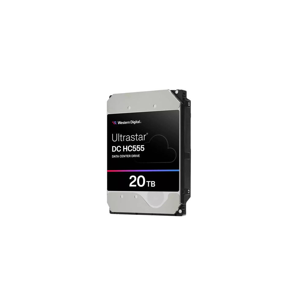 Western Digital Ultrastar DC HC555 disco rigido interno 20 TB 7200 Giri/min 512 MB 3.5' Serial ATA III