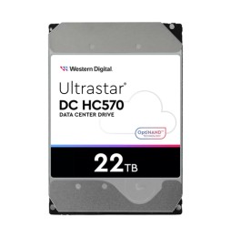 Western Digital Ultrastar DC HC570 disco rigido interno 22 TB 7200 Giri/min 512 MB 3.5' Serial ATA III