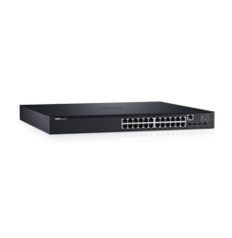 DELL N1524P Gestito L3 Gigabit Ethernet (10/100/1000) Supporto Power over Ethernet (PoE) 1U Nero