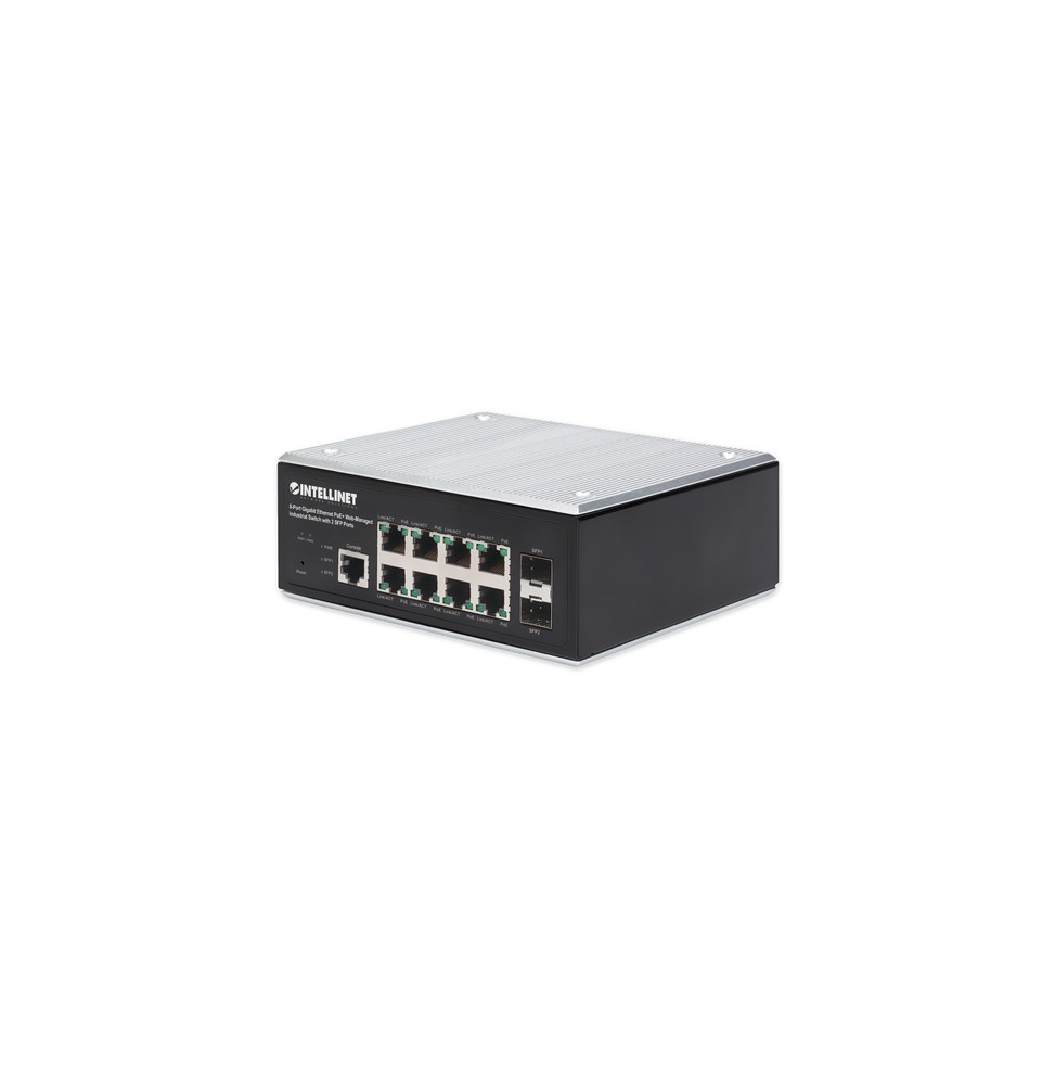 Intellinet 508278 switch di rete Gestito L2+/L3 Gigabit Ethernet (10/100/1000) Supporto Power over Ethernet (PoE) Nero