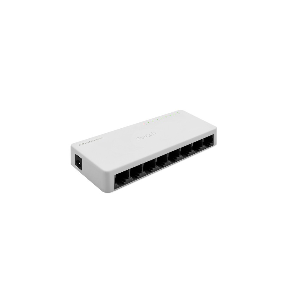 Qoltec 52246 switch di rete Non gestito Bianco