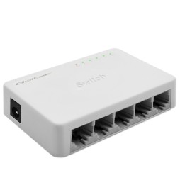 Qoltec 52247 switch di rete Non gestito Bianco