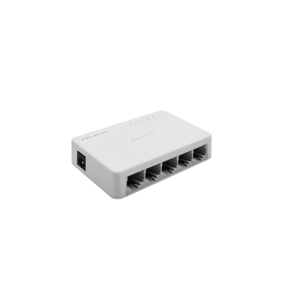 Qoltec 52247 switch di rete Non gestito Bianco