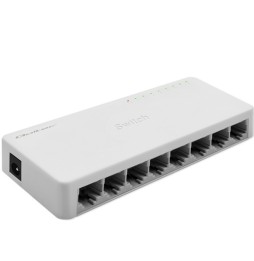 Qoltec 52248 switch di rete Non gestito Bianco