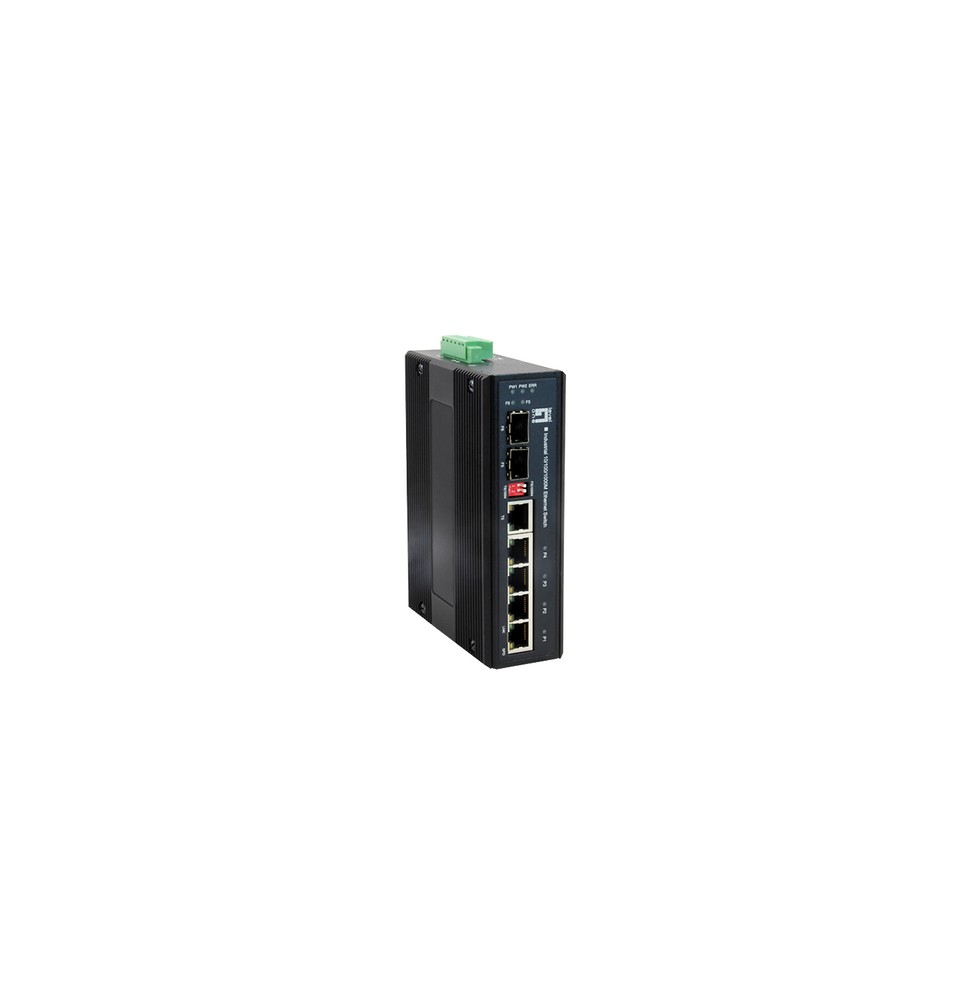 LevelOne IES-0600 switch di rete Gigabit Ethernet (10/100/1000) Nero