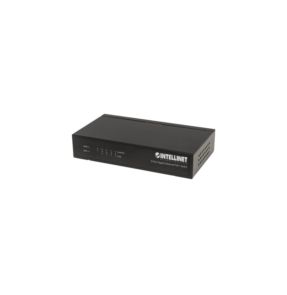 Intellinet 561228 switch di rete Non gestito Gigabit Ethernet (10/100/1000) Supporto Power over Ethernet (PoE) Nero