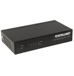 Intellinet 561228 switch di rete Non gestito Gigabit Ethernet (10/100/1000) Supporto Power over Ethernet (PoE) Nero