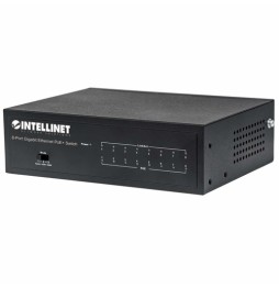 Intellinet 561204 switch di rete Gestito Gigabit Ethernet (10/100/1000) Supporto Power over Ethernet (PoE) Nero