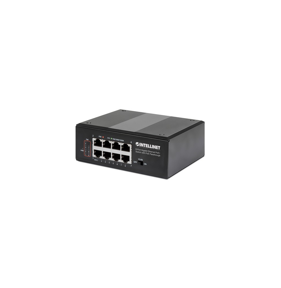 Intellinet 561624 switch di rete Gigabit Ethernet (10/100/1000) Supporto Power over Ethernet (PoE) Nero