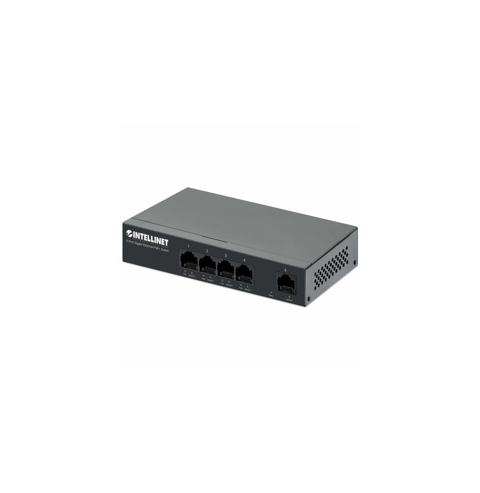 Intellinet 561792 switch di rete Gigabit Ethernet (10/100/1000) Supporto Power over Ethernet (PoE) Nero