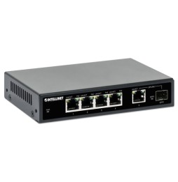 Intellinet 561822 switch di rete Gigabit Ethernet (10/100/1000) Supporto Power over Ethernet (PoE) Nero