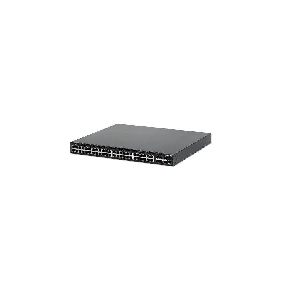 Intellinet 562041 switch di rete Gestito L3 Gigabit Ethernet (10/100/1000) Supporto Power over Ethernet (PoE) Nero