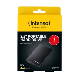 Intenso 6021660 disco rigido esterno 1 TB 5400 Giri/min 2.5' USB tipo A 3.2 Gen 1 (3.1 Gen 1) Nero