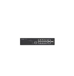 GS-2412P Gestito L2+ Gigabit Ethernet (10/100/1000) Supporto Power over Ethernet (PoE) Nero