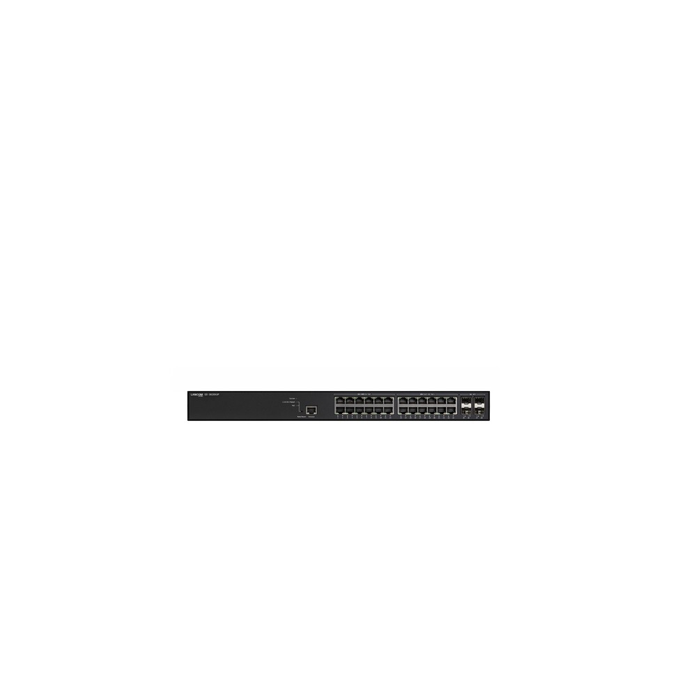 LANCOM GS-3628XUP L3 2.5G Ethernet (100/1000/2500) Supporto Power over Ethernet (PoE) 1U Nero