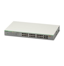 Allied Telesis GS950/28PS Gestito Gigabit Ethernet (10/100/1000) Supporto Power over Ethernet (PoE) Grigio