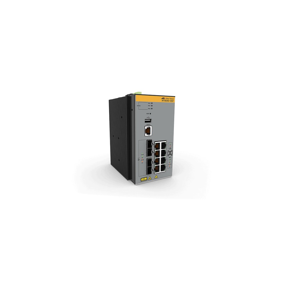 Allied Telesis AT-IE340-12GT-80 Gestito L3 Gigabit Ethernet (10/100/1000) Grigio
