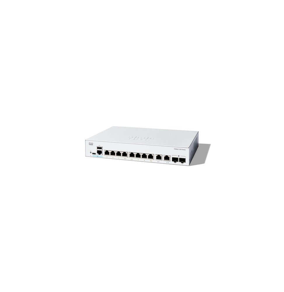 Cisco Catalyst 1200 Gestito L2 Gigabit Ethernet (10/100/1000) 1U Bianco
