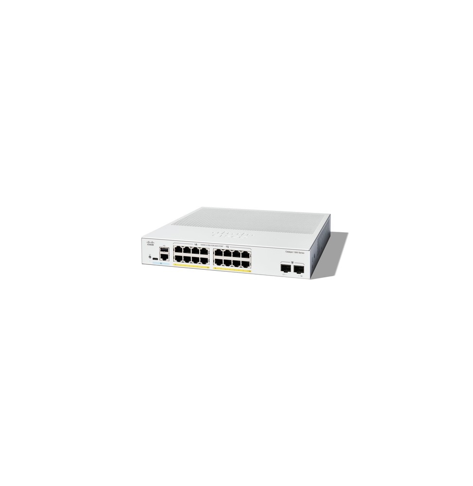 Cisco C1300-16P-2G switch di rete Gestito L2/L3 Gigabit Ethernet (10/100/1000) Bianco