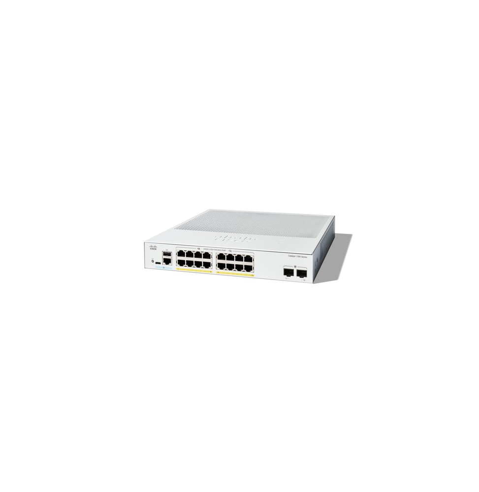 Cisco C1300-16FP-2G switch di rete Gestito L2/L3 Gigabit Ethernet (10/100/1000) Bianco