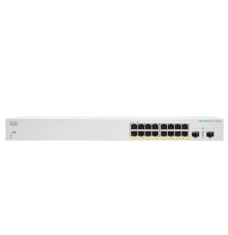 Cisco CBS220-16P-2G Gestito L2 Gigabit Ethernet (10/100/1000) Supporto Power over Ethernet (PoE) Bianco