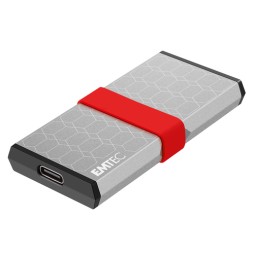 Emtec X205 Mini 1 TB USB tipo-C USB 3.2 Gen 2x2 Argento