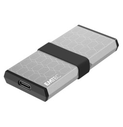 Emtec X205 Mini 1 TB USB tipo-C USB 3.2 Gen 2x2 Argento