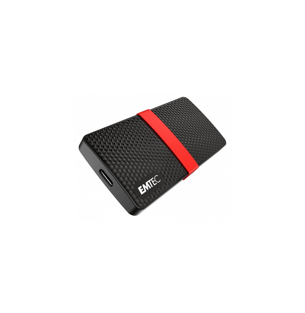 Emtec X200 512 GB USB tipo-C 3.2 Gen 1 (3.1 Gen 1) Nero, Rosso
