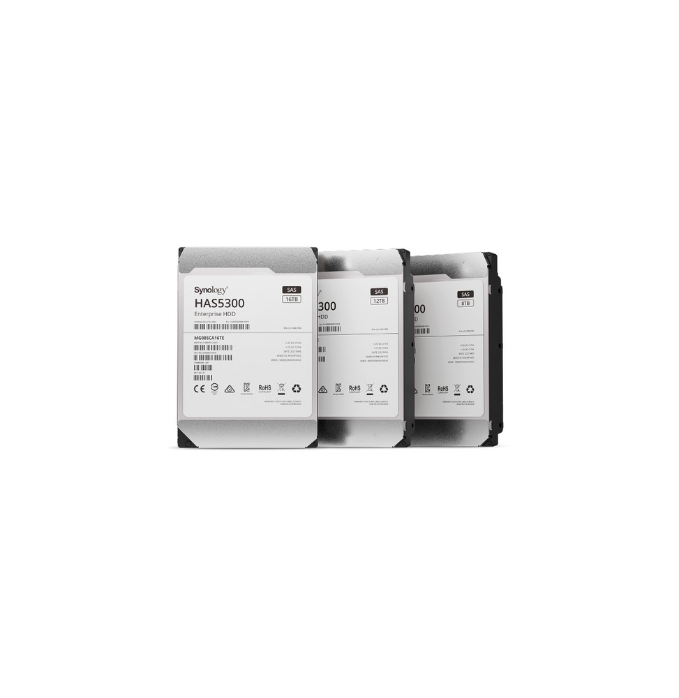 Synology HAS5300-12T disco rigido interno 12 TB 7200 Giri/min 256 MB 3.5' SAS