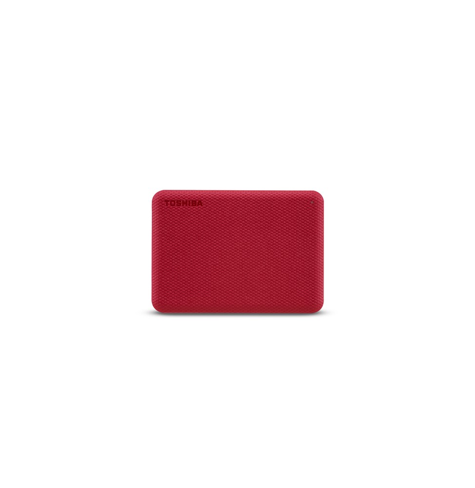 Toshiba Canvio Advance disco rigido esterno 2 TB 2.5' USB tipo A 2.0/3.2 Gen 1 (3.1 Gen 1) Rosso