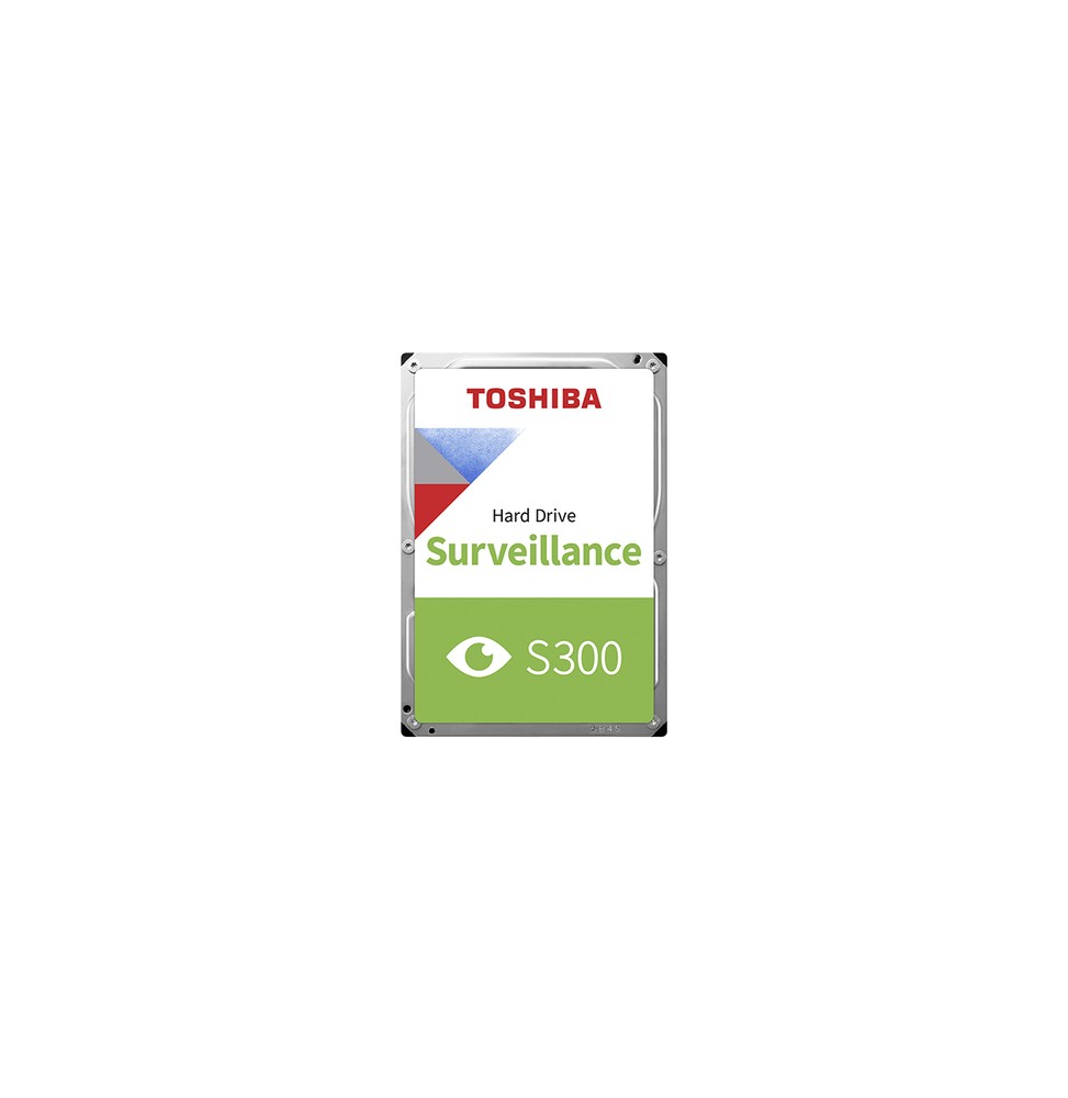 Toshiba S300 Surveillance disco rigido interno 4 TB 5400 Giri/min 128 MB 3.5' Serial ATA III