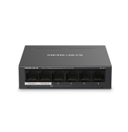 Mercusys MS106LP switch di rete Gestito Fast Ethernet (10/100) Supporto Power over Ethernet (PoE) Nero
