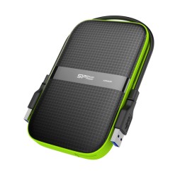 Silicon Power Armor A60 disco rigido esterno 1 TB 2.5' USB tipo A 3.2 Gen 1 (3.1 Gen 1) Nero