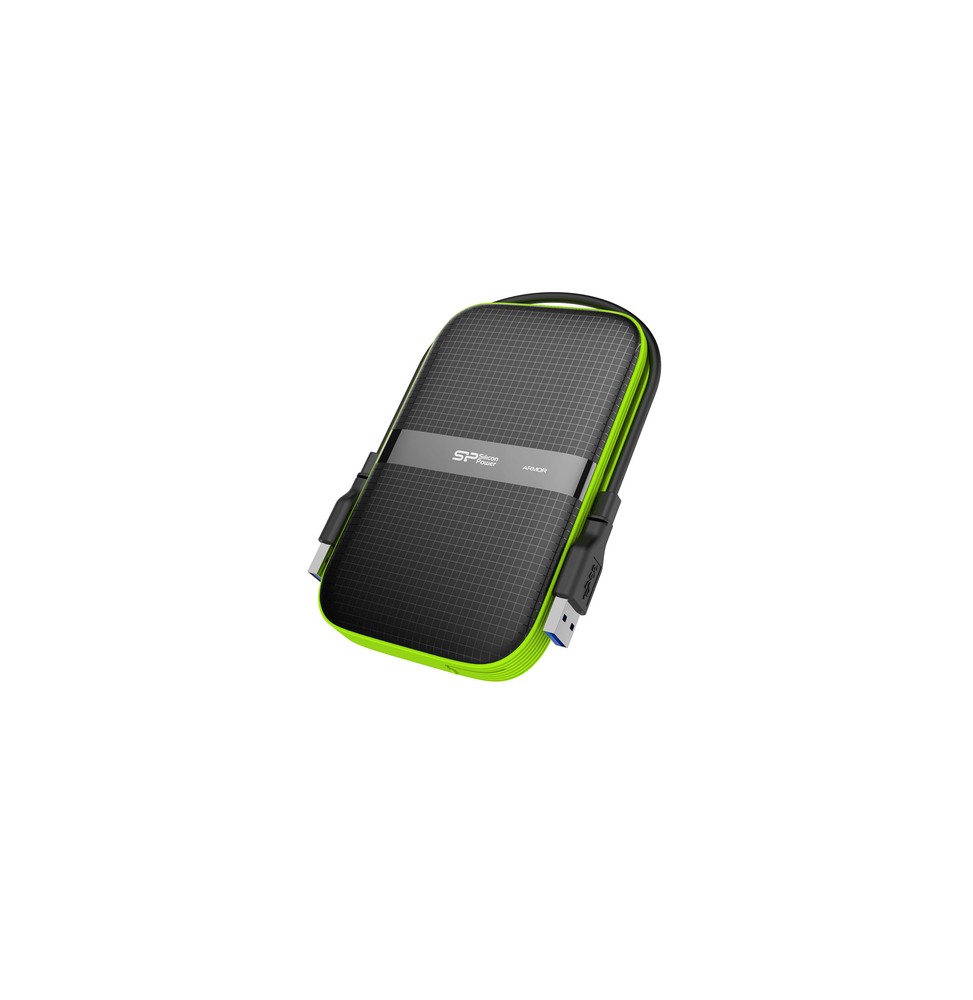Silicon Power Armor A60 disco rigido esterno 1 TB 2.5' USB tipo A 3.2 Gen 1 (3.1 Gen 1) Nero
