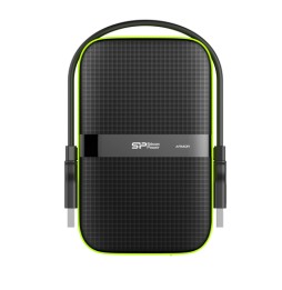 Silicon Power Armor A60 disco rigido esterno 4 TB 2.5' Micro-USB B 3.2 Gen 1 (3.1 Gen 1) Nero, Verde
