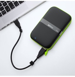 Silicon Power Armor A60 disco rigido esterno 4 TB 2.5' Micro-USB B 3.2 Gen 1 (3.1 Gen 1) Nero, Verde