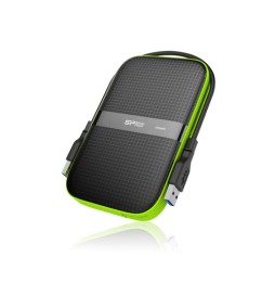 Silicon Power Armor A60 disco rigido esterno 5 TB 2.5' Micro-USB B 3.2 Gen 1 (3.1 Gen 1) Nero, Verde