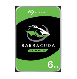 Seagate Barracuda 6TB disco rigido interno 5400 Giri/min 256 MB 3.5' Serial ATA III