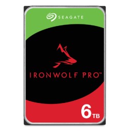 Seagate IronWolf Pro ST6000NT001 disco rigido interno 6 TB 7200 Giri/min 256 MB 3.5'