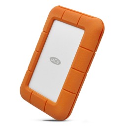 LaCie Rugged USB-C disco rigido esterno 5 TB USB tipo-C 3.2 Gen 1 (3.1 Gen 1) Grigio, Giallo