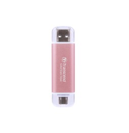 Transcend ESD310 1 TB Da USB tipo A a USB tipo C 3.2 Gen 2 (3.1 Gen 2) Rosa
