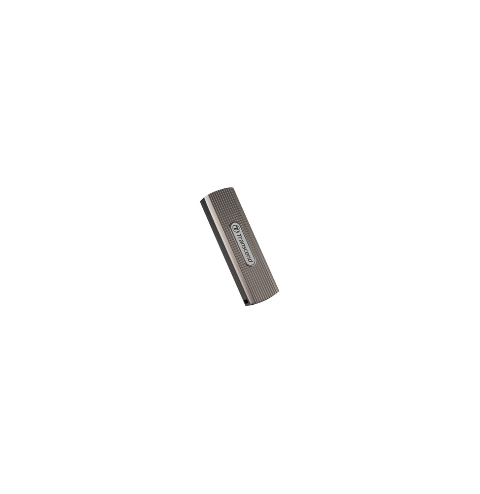 Transcend ESD330C 2 TB USB tipo-C Marrone, Grigio