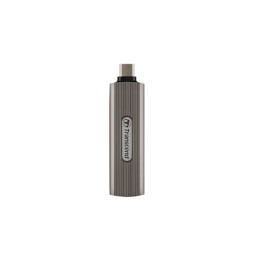 Transcend ESD330C 2 TB USB tipo-C Marrone, Grigio