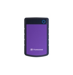 Transcend StoreJet 25H3 disco rigido esterno 4 TB 2.5' USB 3.2 Gen 1 (3.1 Gen 1) Nero, Viola