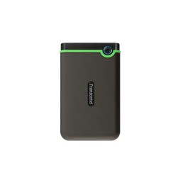 Transcend StoreJet 25M3C disco rigido esterno 4 TB 2.5' USB tipo-C 3.2 Gen 1 (3.1 Gen 1) Nero, Verde