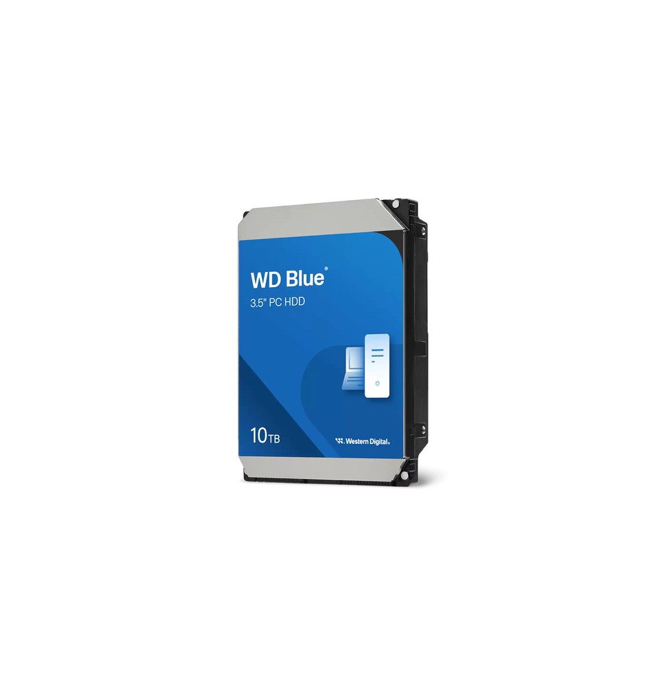 Western Digital Blue WD100EAGZ disco rigido interno 10 TB 7200 Giri/min 512 MB 3.5' Serial ATA III